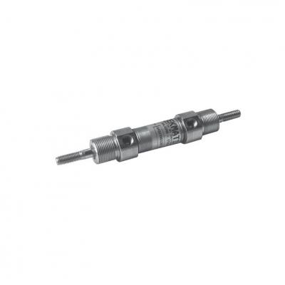 Cylinders stainless steel ISO 6432 Through rod double acting chamfered Bore 20 Stroke 10