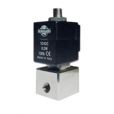 Solenoid valves 3/2 way NC 1/8-1/4G orefice 1,5 mm with coil B3