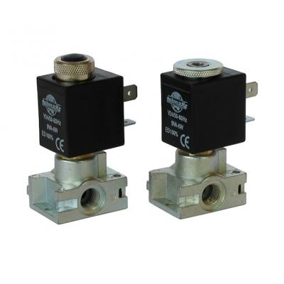 Solenoid valves a 3/2 way NC 1/8G orefice0,8 mm with coil B1