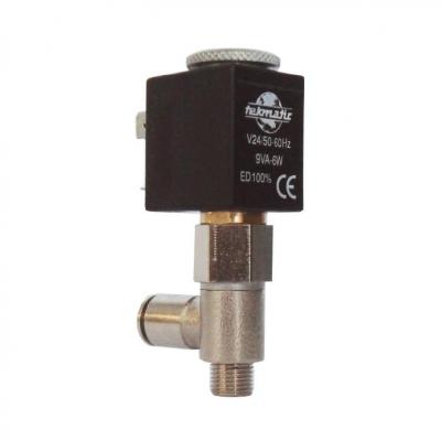 Solenoid valves directly operated 2/2 way NC 1/8G + coils B1 e standard fitting 1/8G